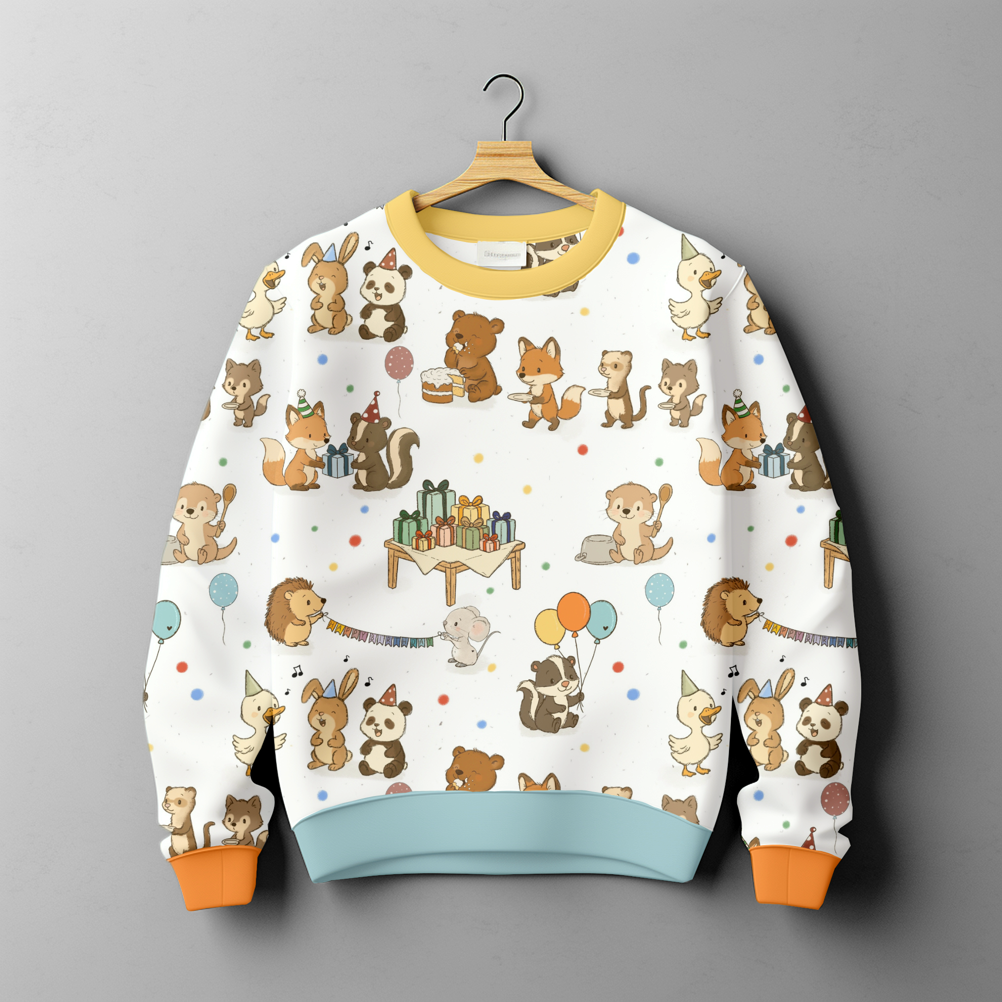 French Terry - Geburtstagsparty