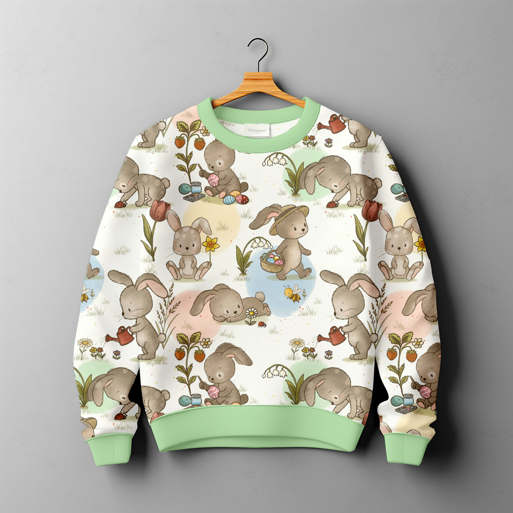 French Terry - Osterhäschen