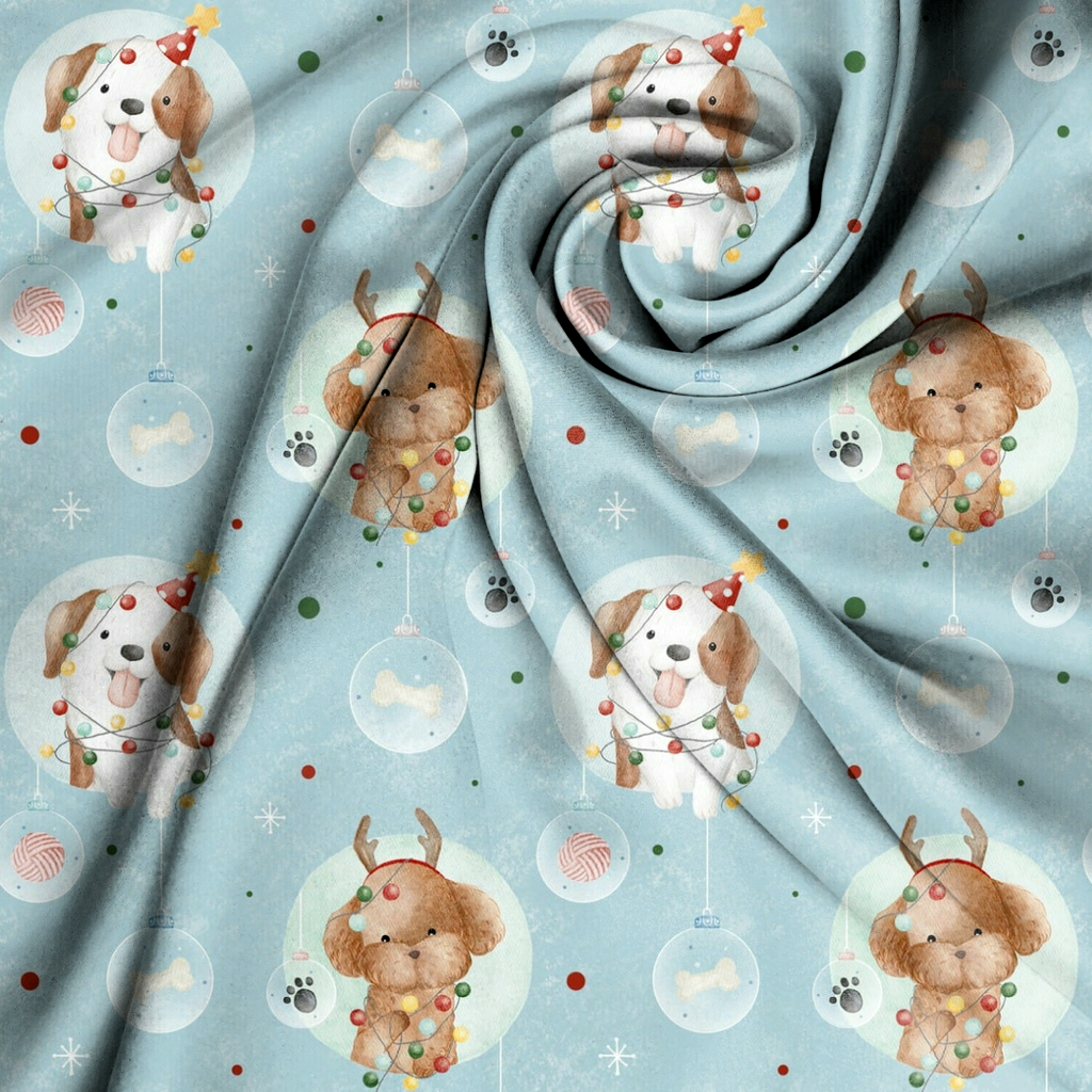 Frech Terry - Christmas Dog's
