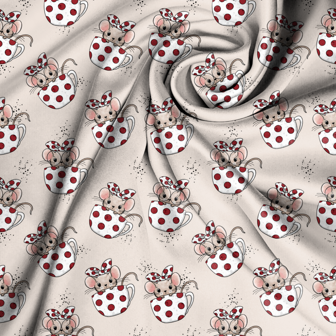 French Terry - Tassenmaus