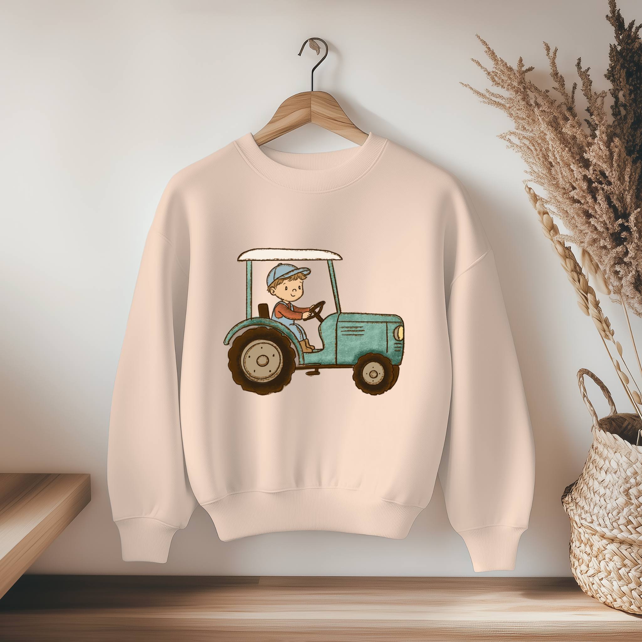 Vorbestellung Bügelbild - Traktor