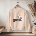 Vorbestellung Bügelbild - Maus mit Schubkarre