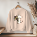 Vorbestellung Bügelbild - Blumenmaus