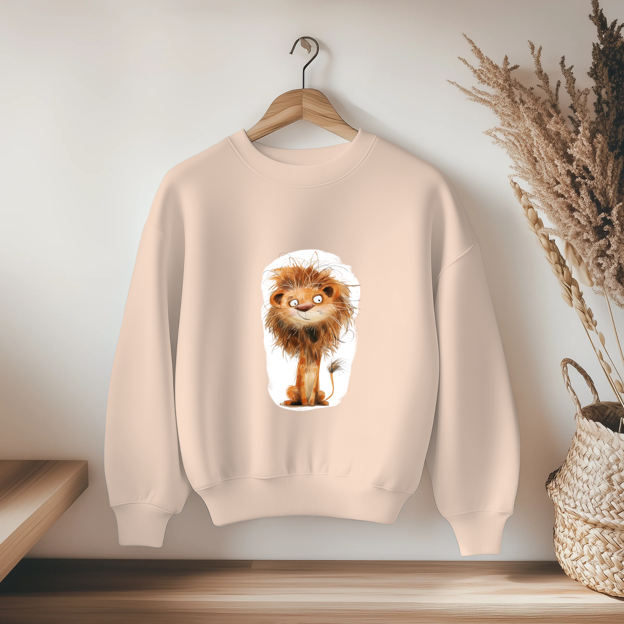 Vorbestellung Bügelbild - Fuzzy Lion
