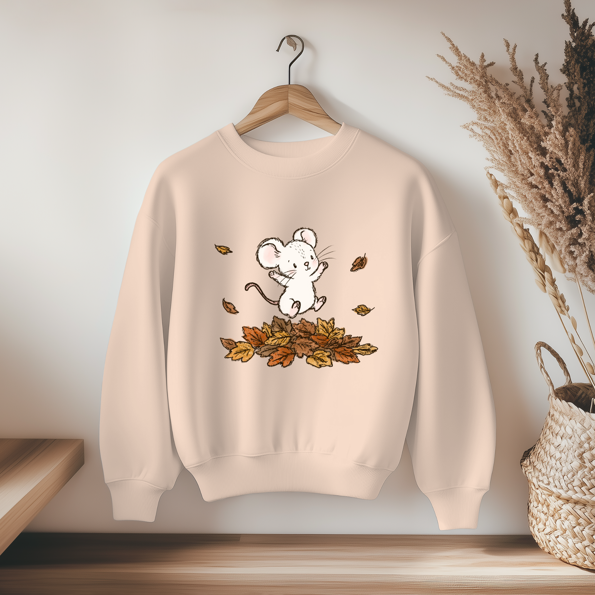 Vorbestellung Bügelbild - Herbstmaus
