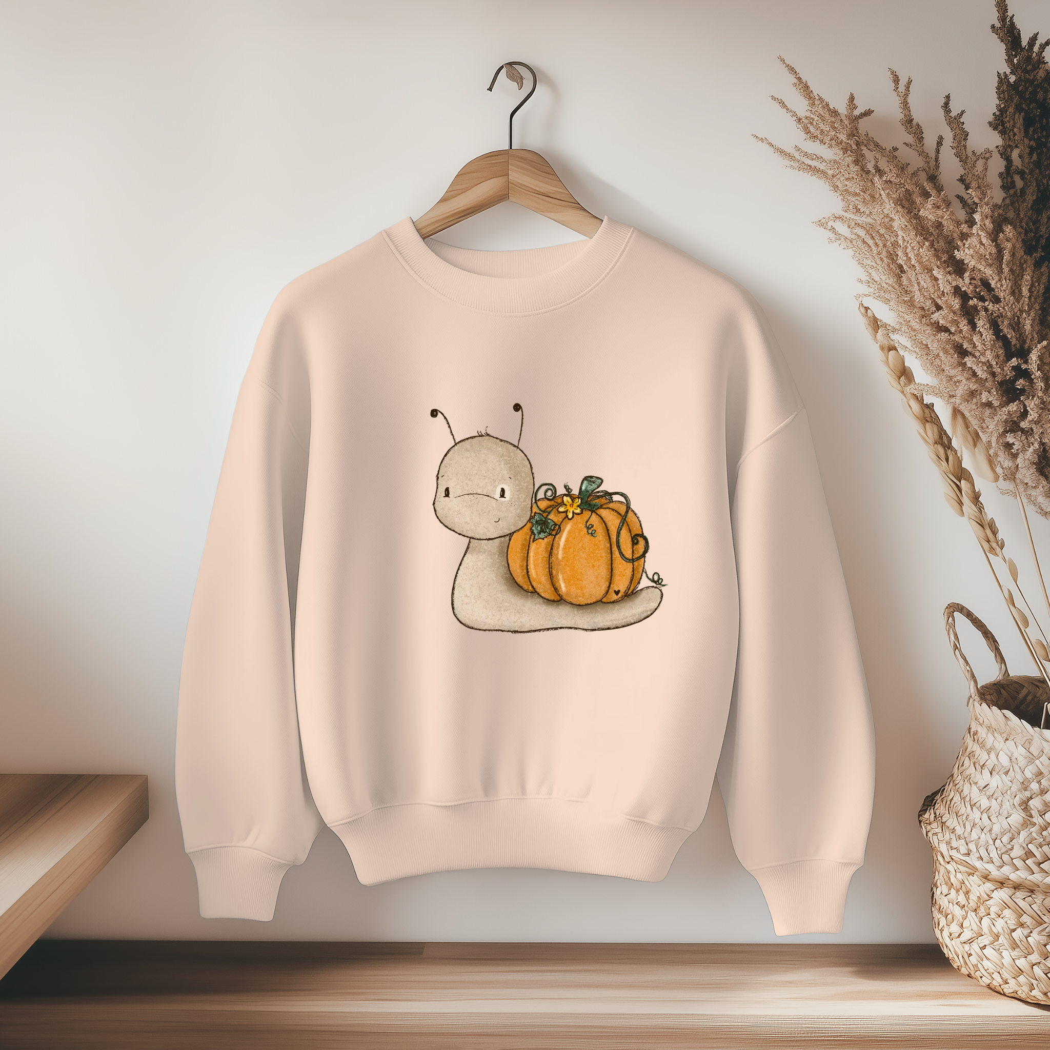 Vorbestellung Bügelbild - Herbstschnecke