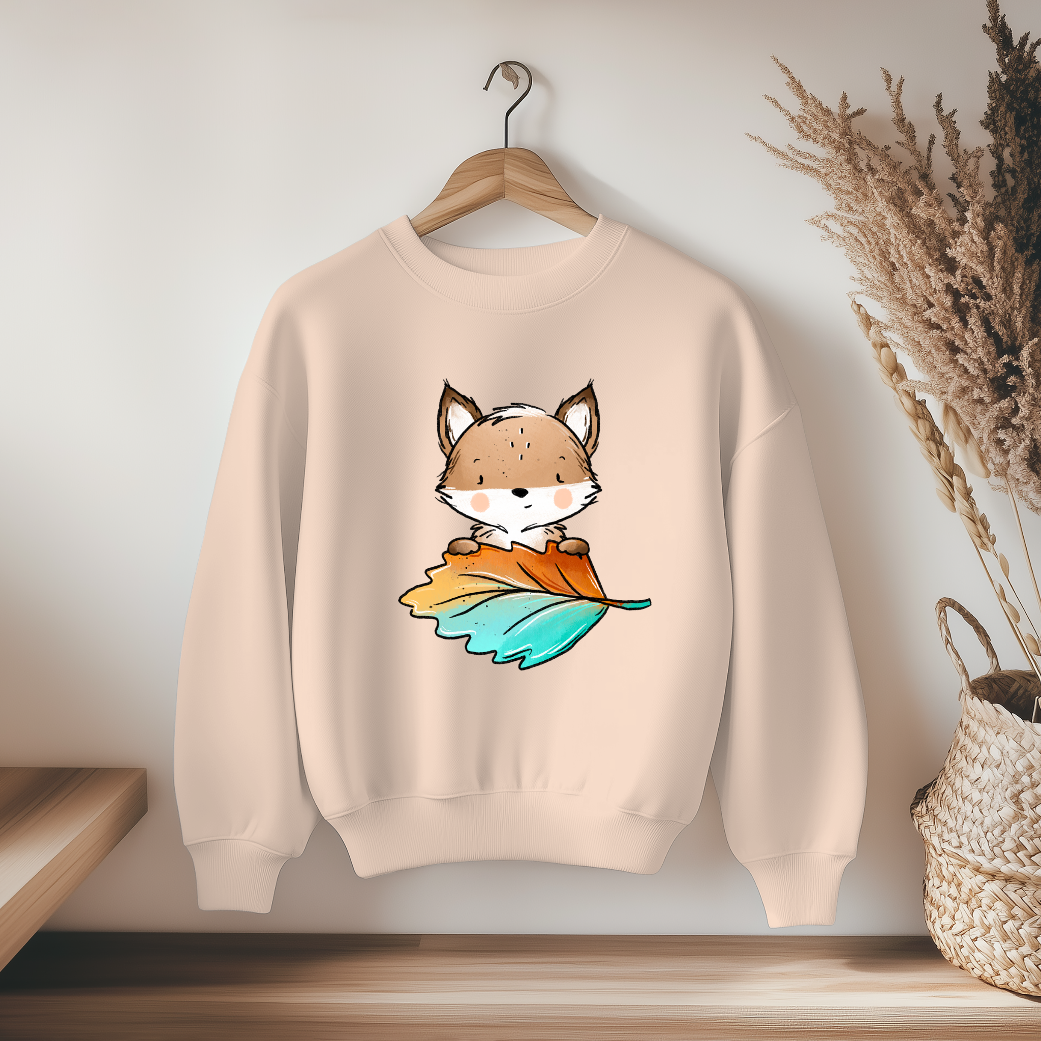 Vorbestellung Bügelbild - Herbstfuchs