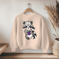 Bügelbild - Waschbärchen