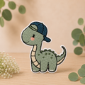 Chenille Patch - Cool Dino