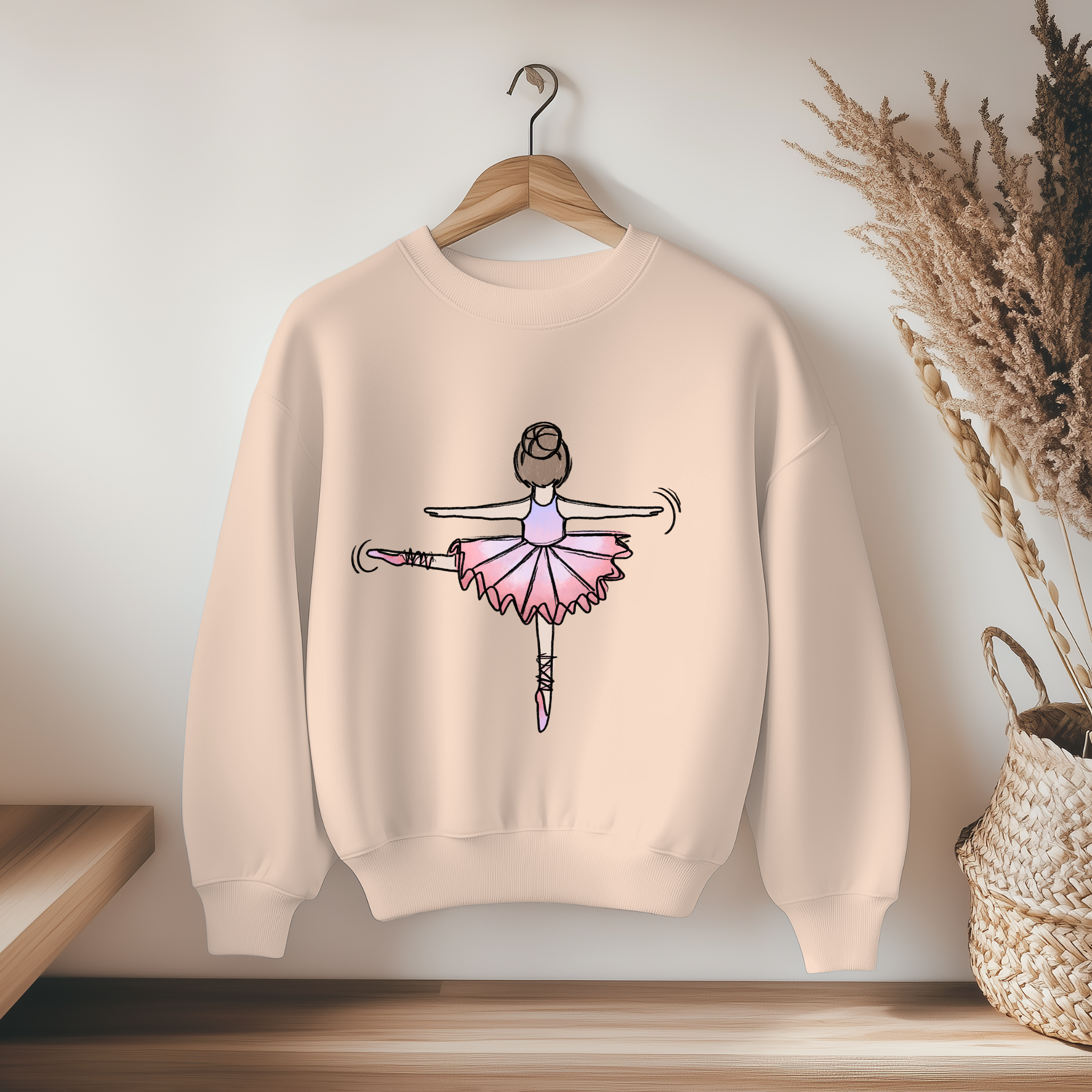 Bügelbild - Ballerina