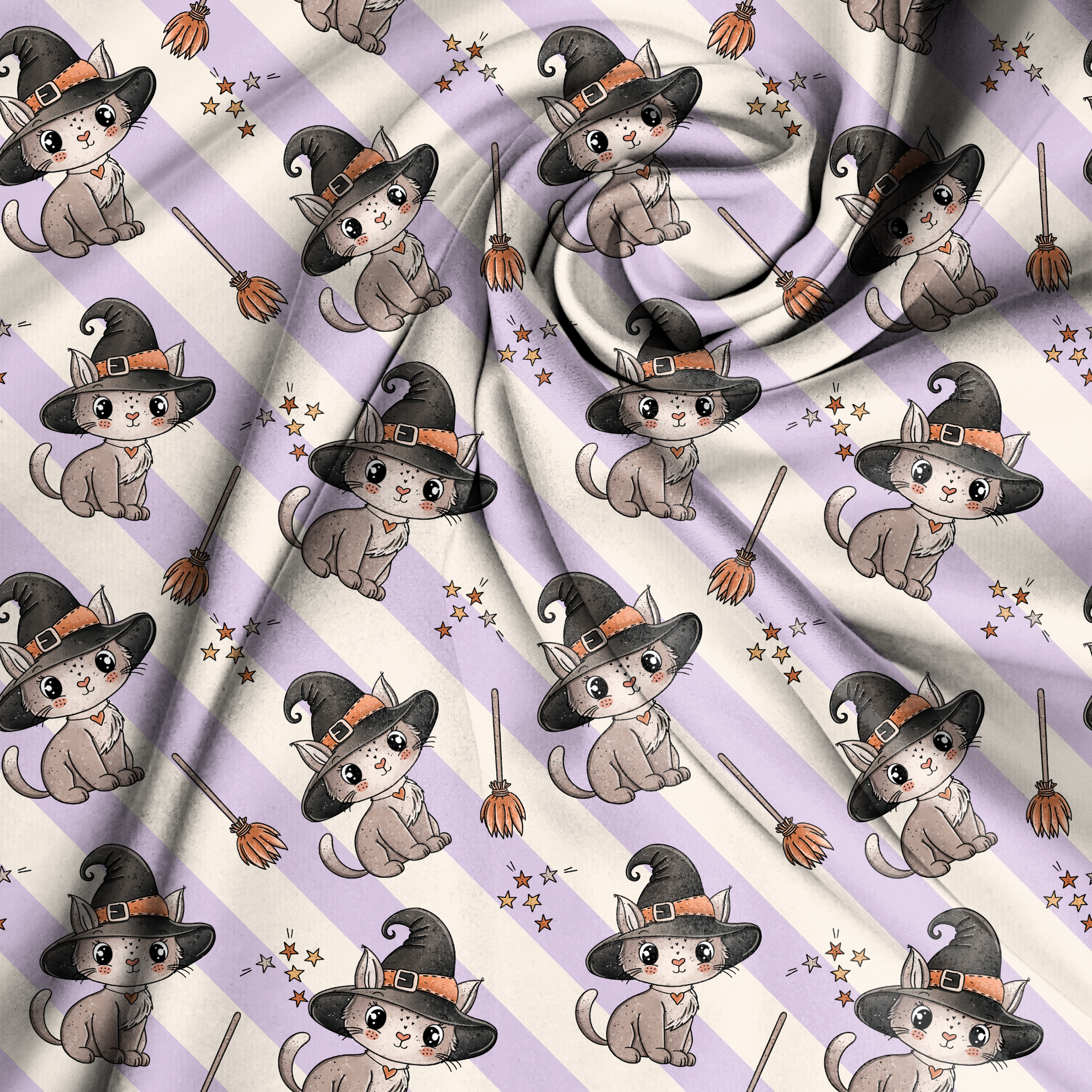 French Terry - Magic Kitty