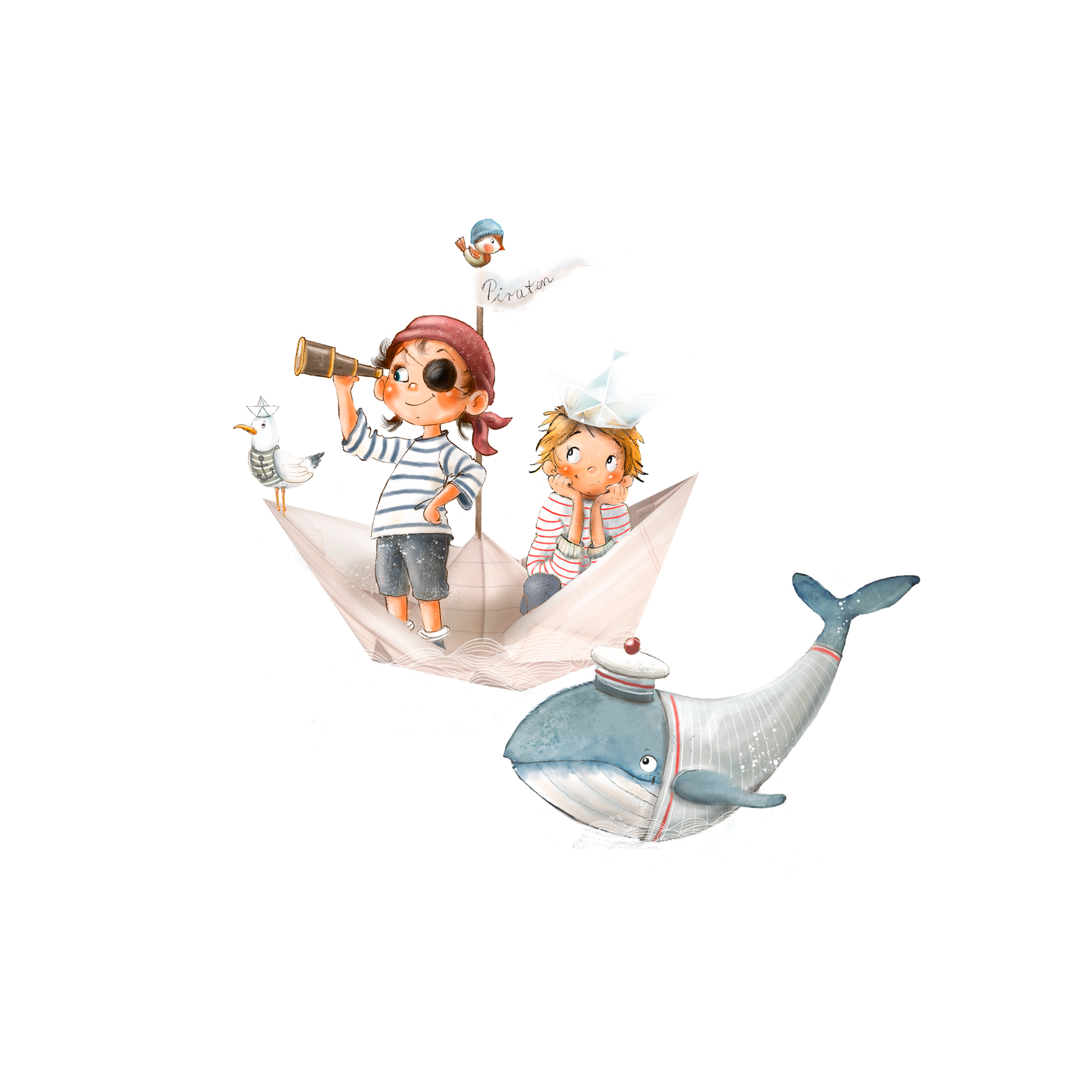 Kleine Piraten A6