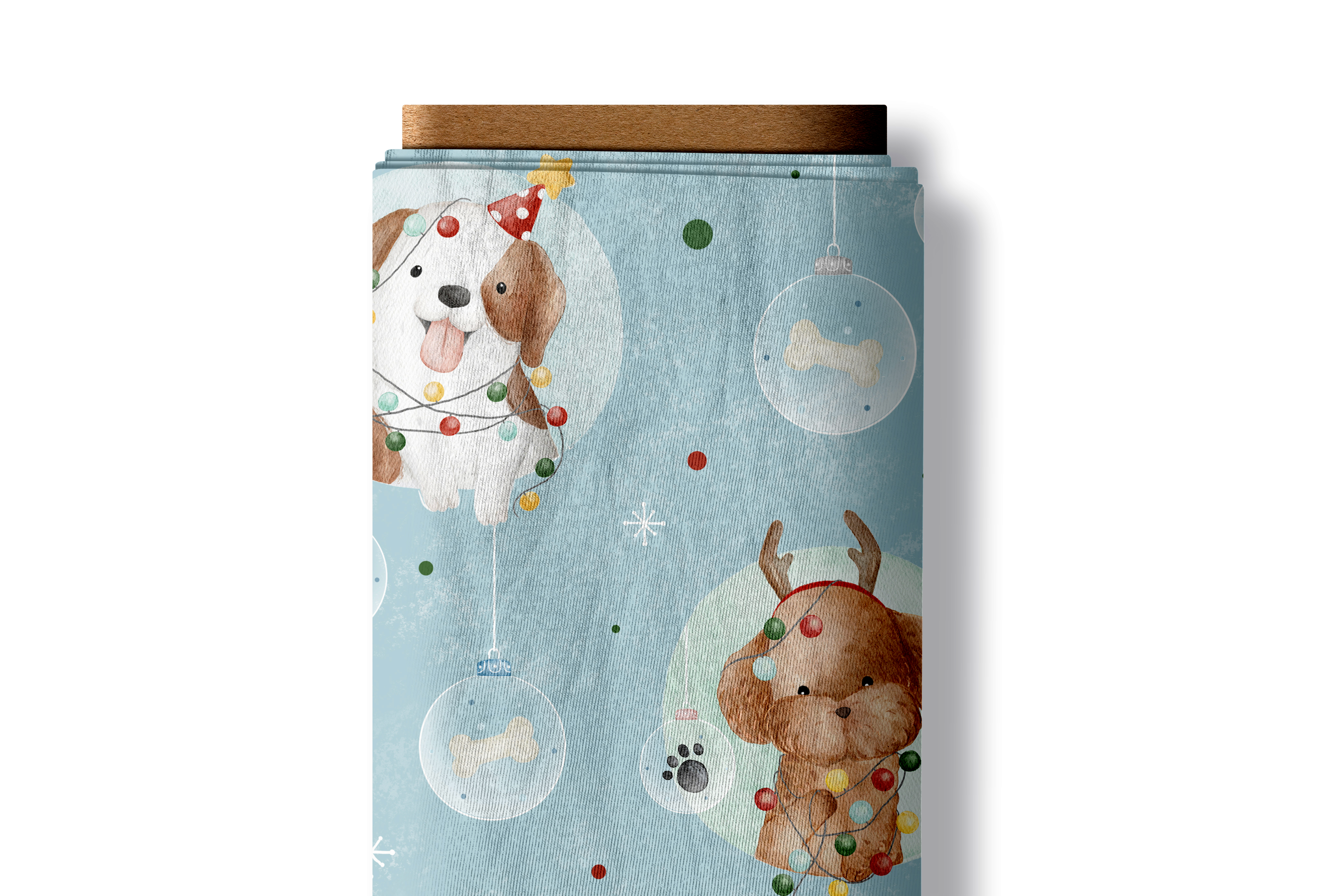 Frech Terry - Christmas Dog's
