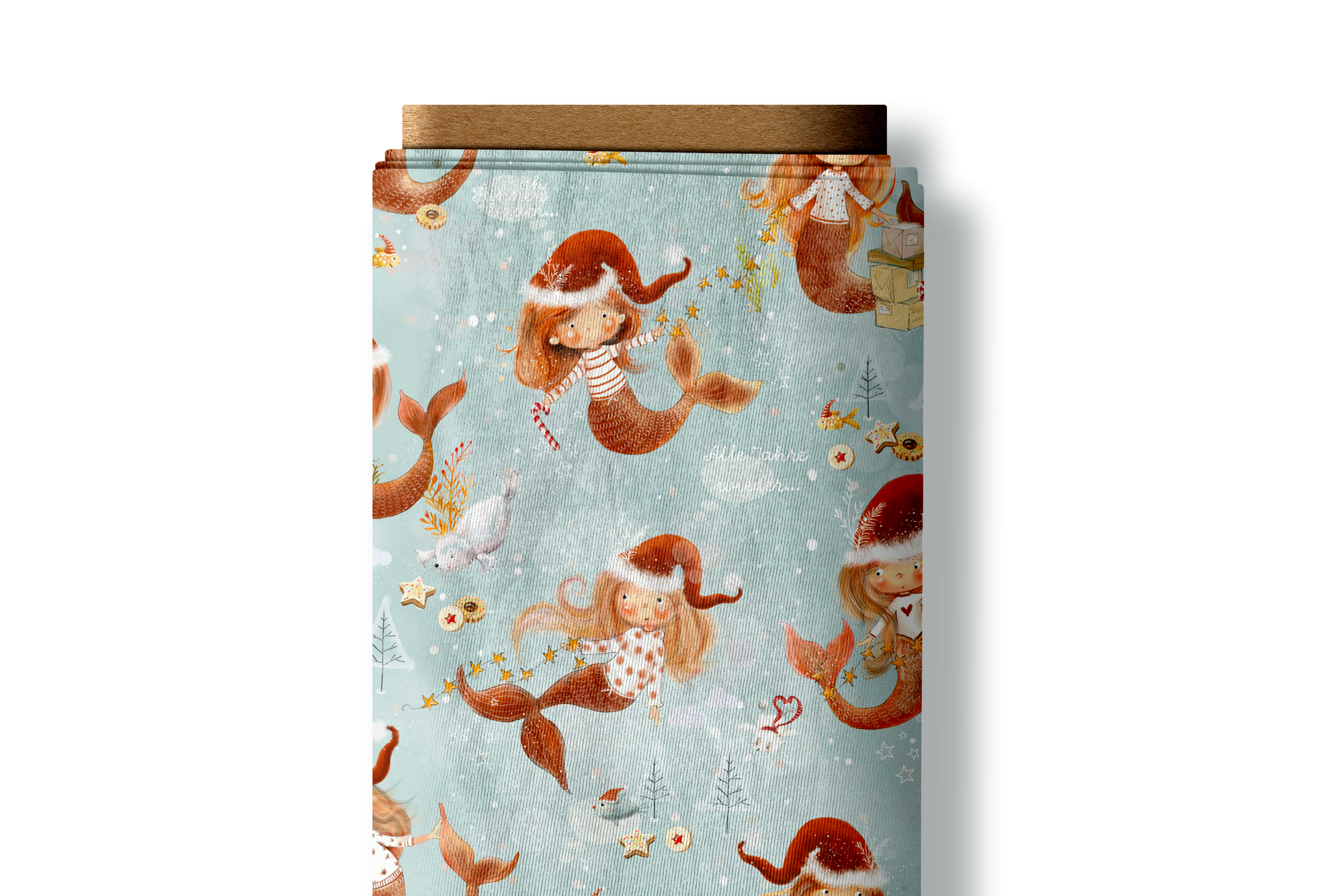 French Terry - Weihnachtsnixe