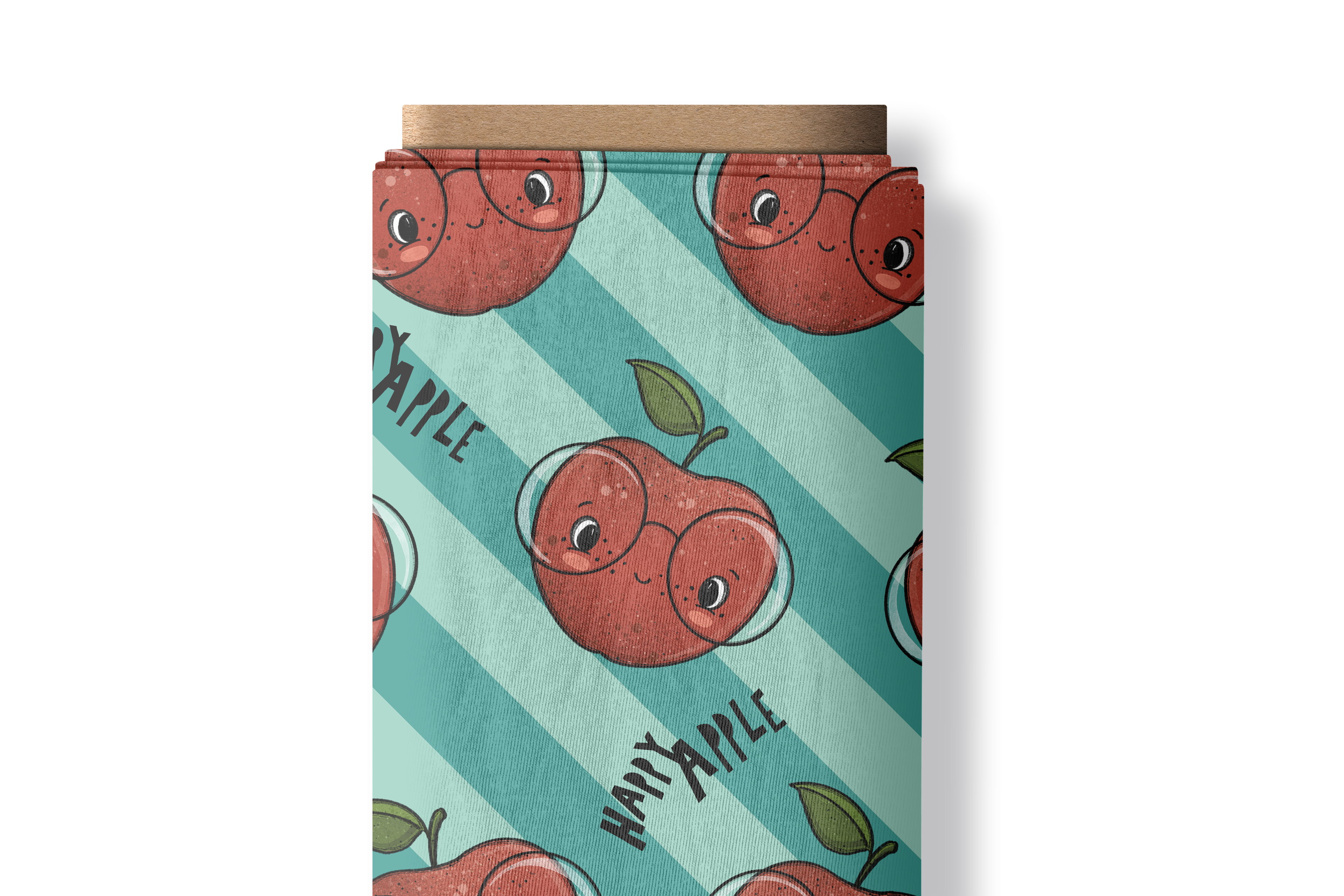 French Terry - Happy Apple