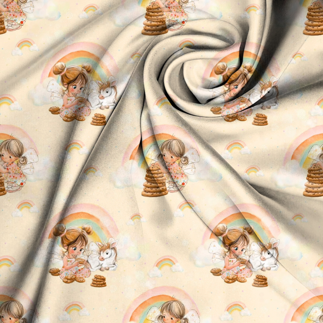 Jersey - Kekskinder Reststück: 60cm x 160cm