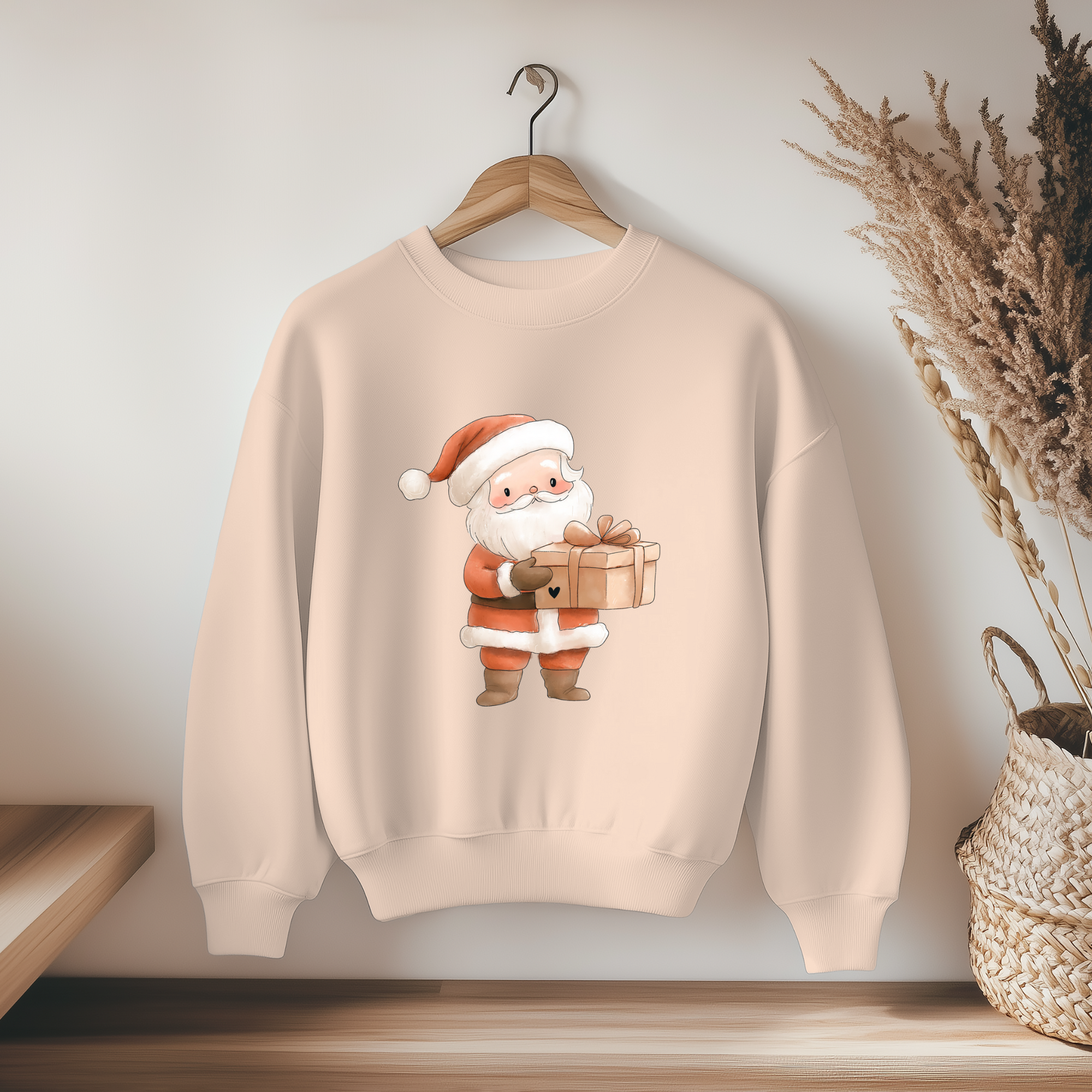 Bügelbild Weihnachtsmann A6