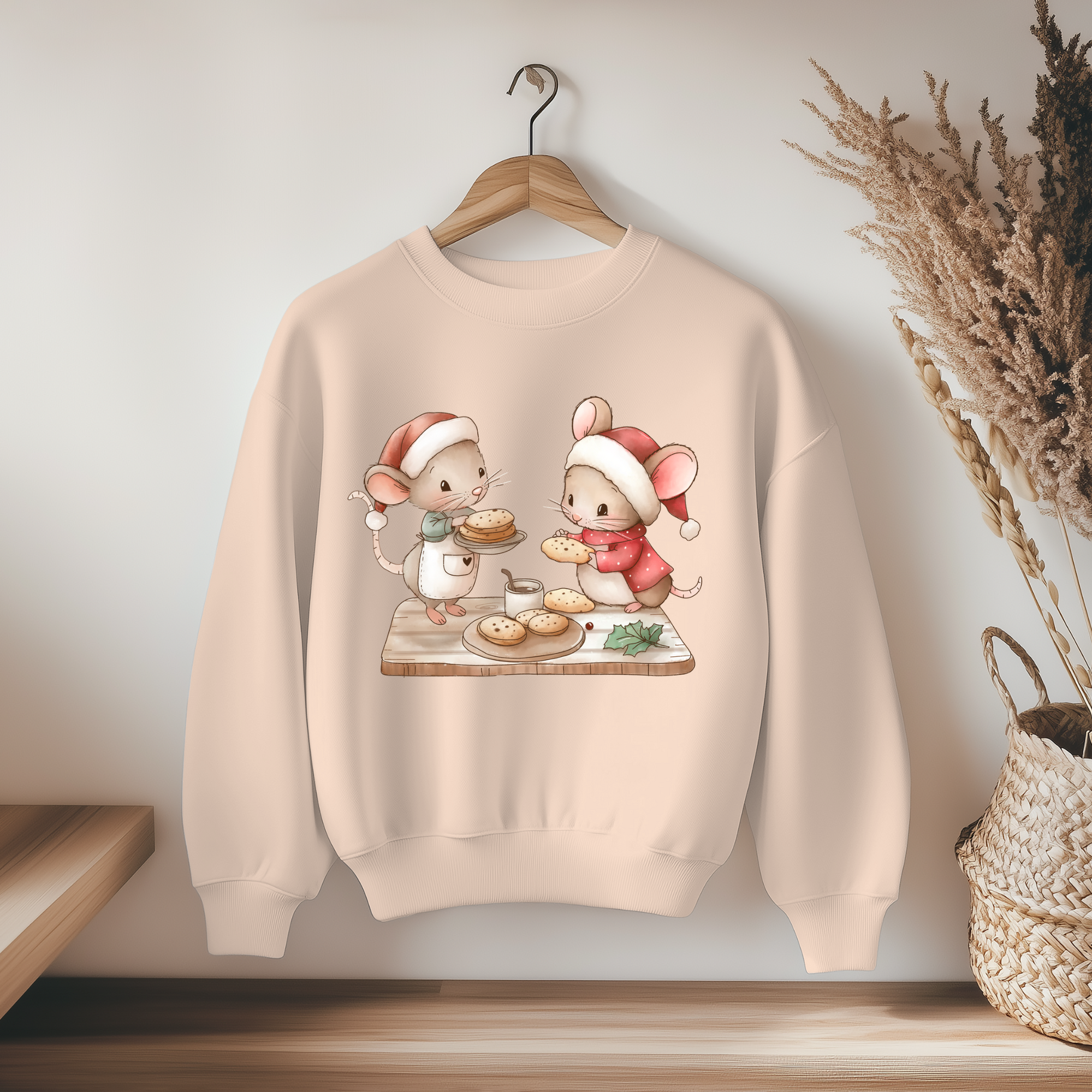 Bügelbild Weihnachtsmäuse A5