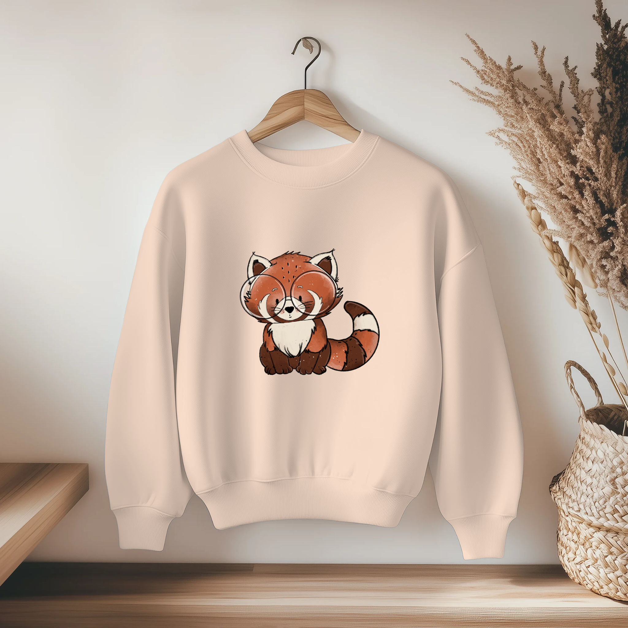 Vorbestellung Bügelbild - Roter Panda