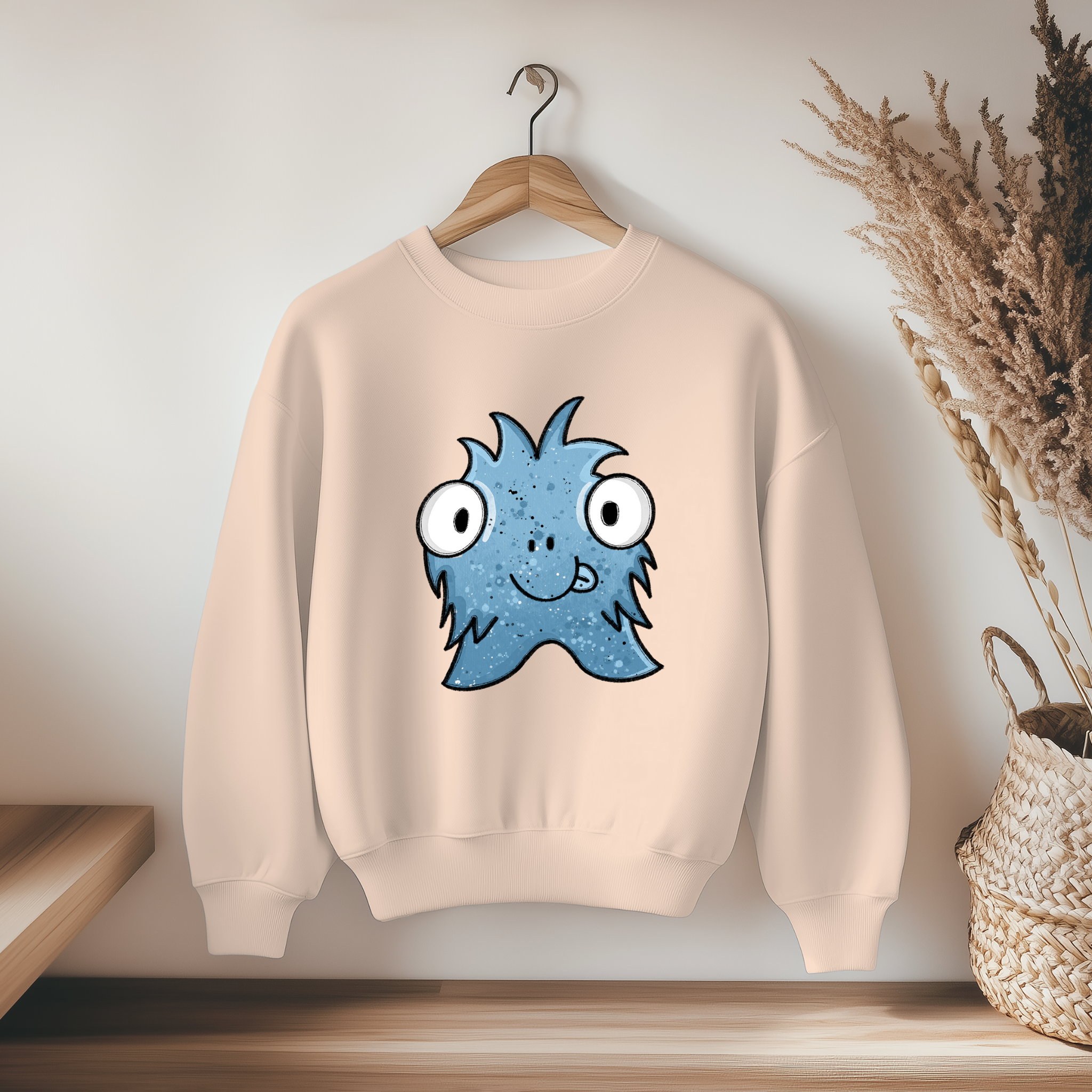 Monster blau A6