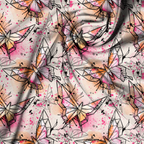 Vorbestellung - Papierschmetterlinge Pink/Orange